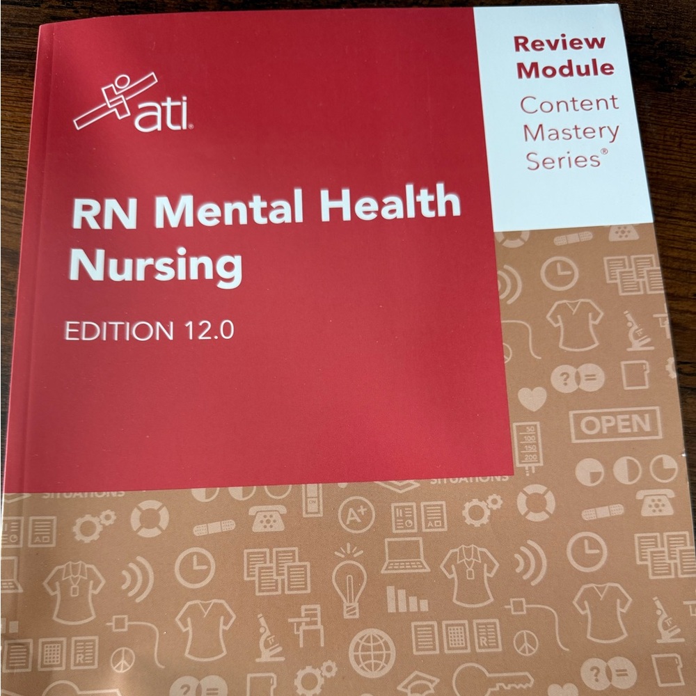 ATI RN Mental Health Nursing Edition 12.0 Book